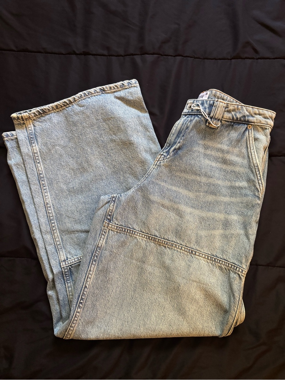 baggy/wide leg carpenter jeans